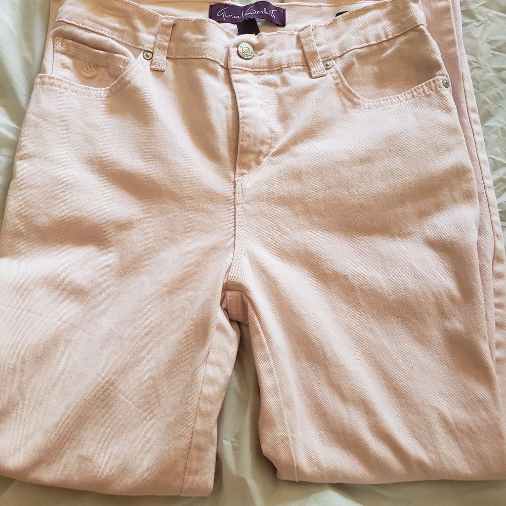 NWOT Pink Gloria Vanderbilt stretch Jeans Size 4P